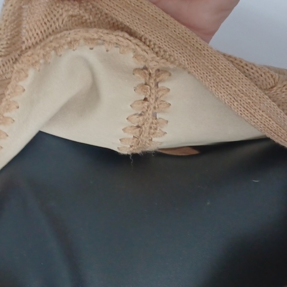 Designers studio leather vest, front zip - Picture 6 of 7